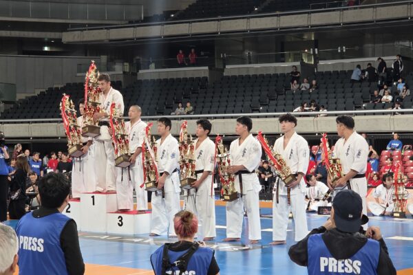 Анджей Кинзерский победитель 57-го абсолютного чемпионата Японии по Шинкиокушинкай каратэ