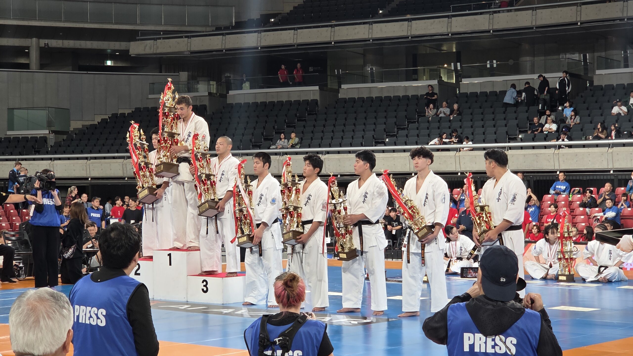 Анджей Кинзерский победитель 57-го абсолютного чемпионата Японии по Шинкиокушинкай каратэ