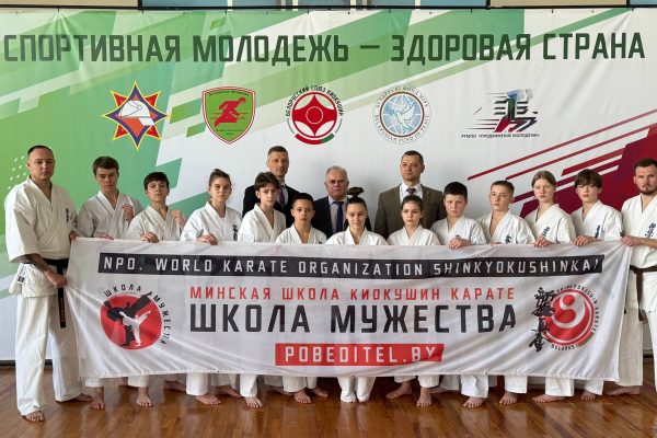 Команда Школы Мужества на открытии проекта «Спортивная молодёжь — здоровая страна» в школе № 32